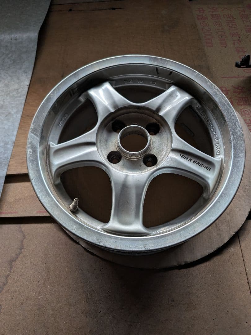 説明必読VOLKRACING GrAV15インチ6.5J2本PCD100 4穴①