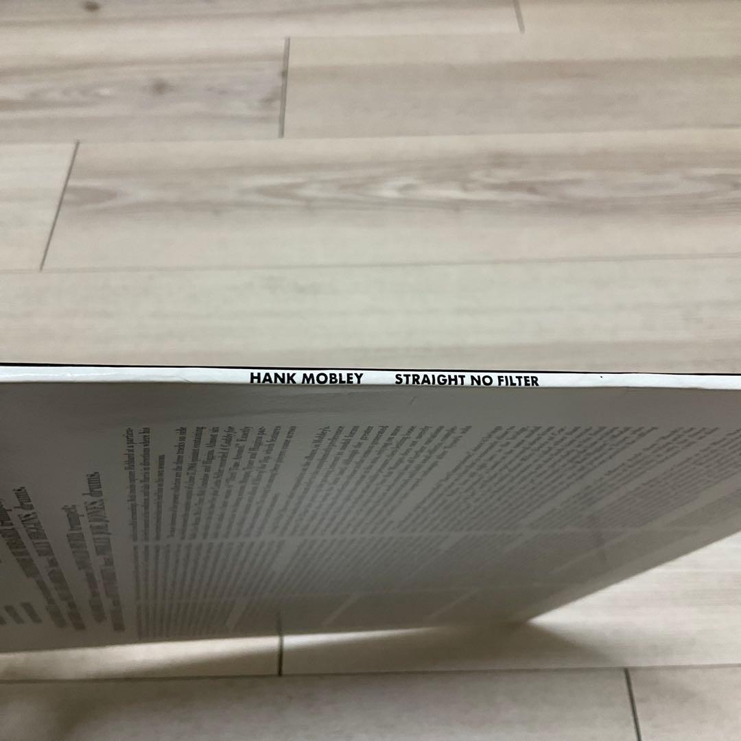 ハンクモブレー　STRAIGHT NO FILTER US盤レコード