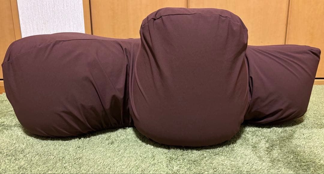 OneAid リラクッション Mサイズ ブラウン　専用カバー付き　未使用に近い