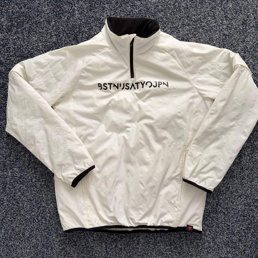 ニューバランスゴルフ　2WAY　中綿　総柄ハーフジップ　ジャケット　スニード　4