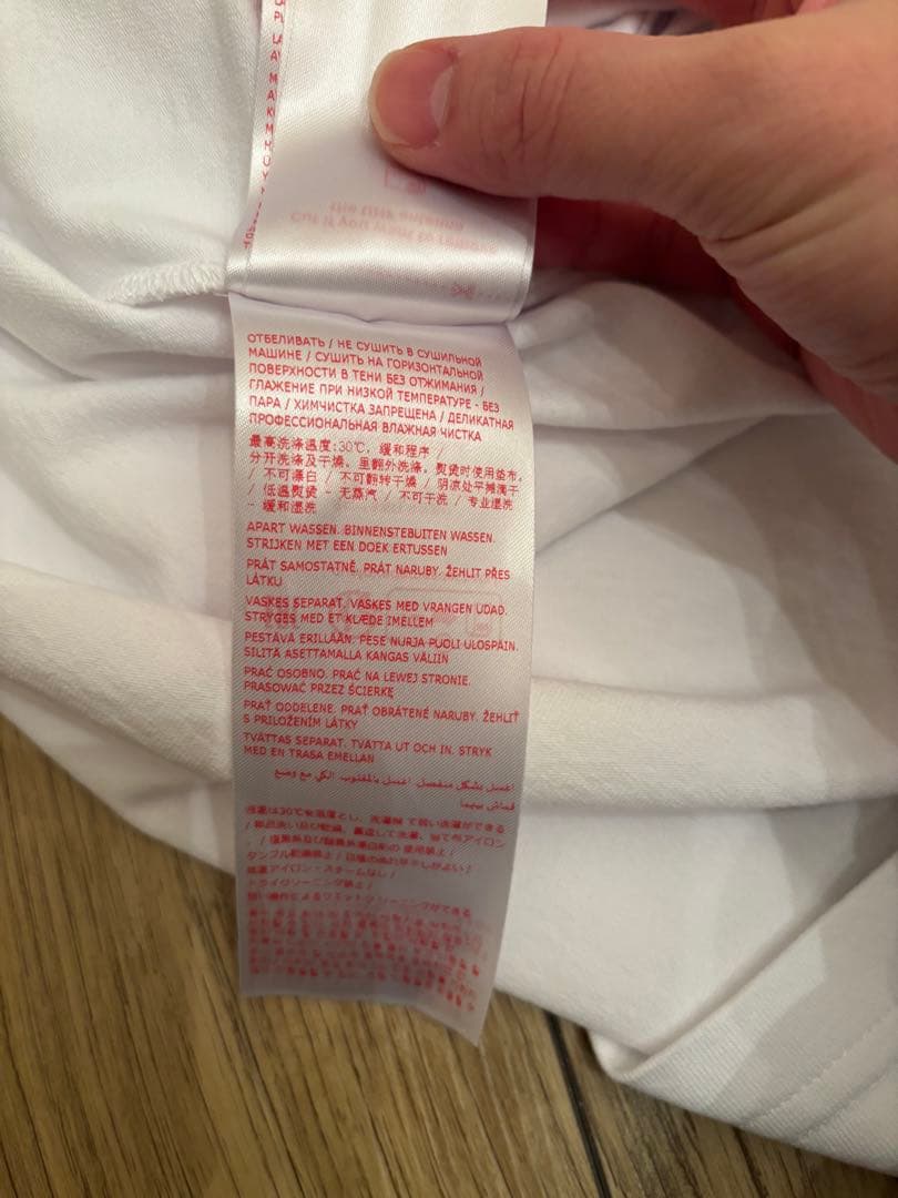 【新品未使用】MARNI WHITE ORGANIC COTTON TEE