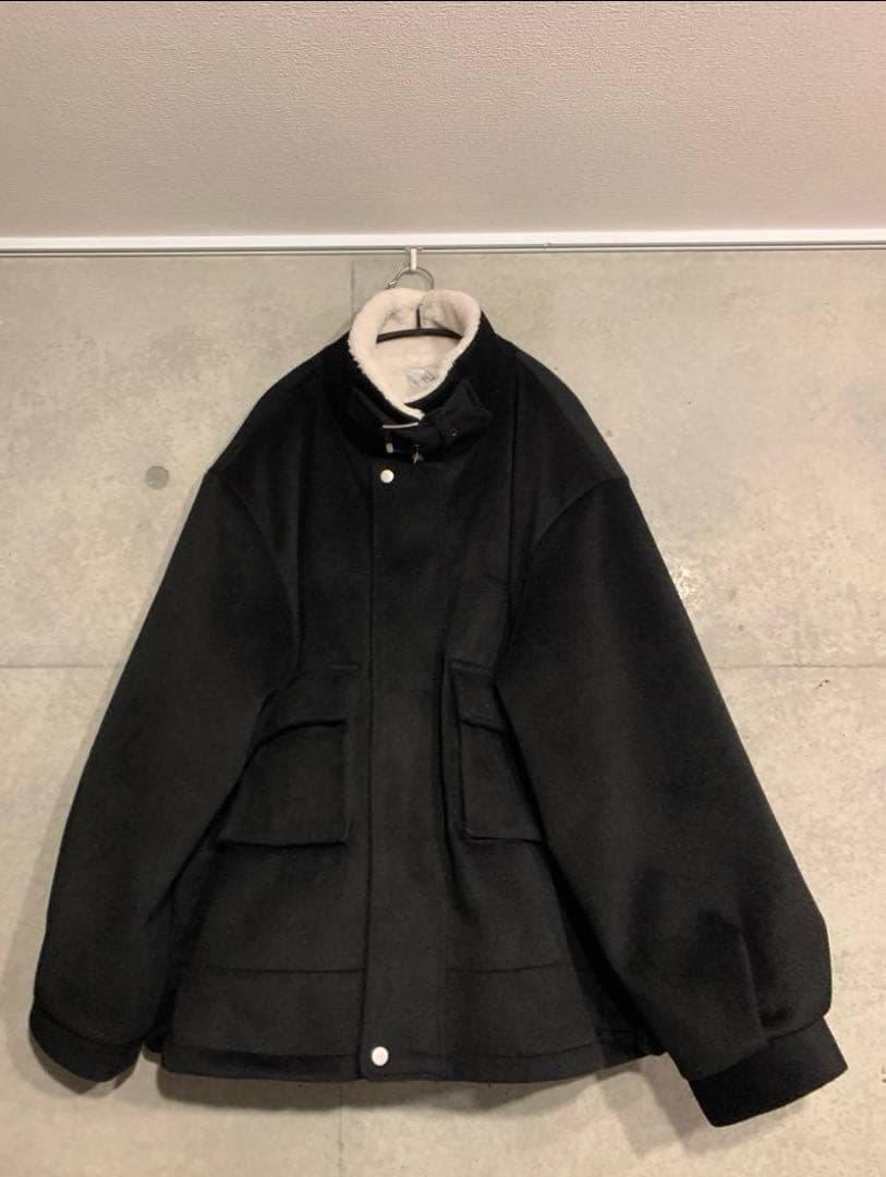 冬服　ADRER B-3 melton boa flight jacket ボア