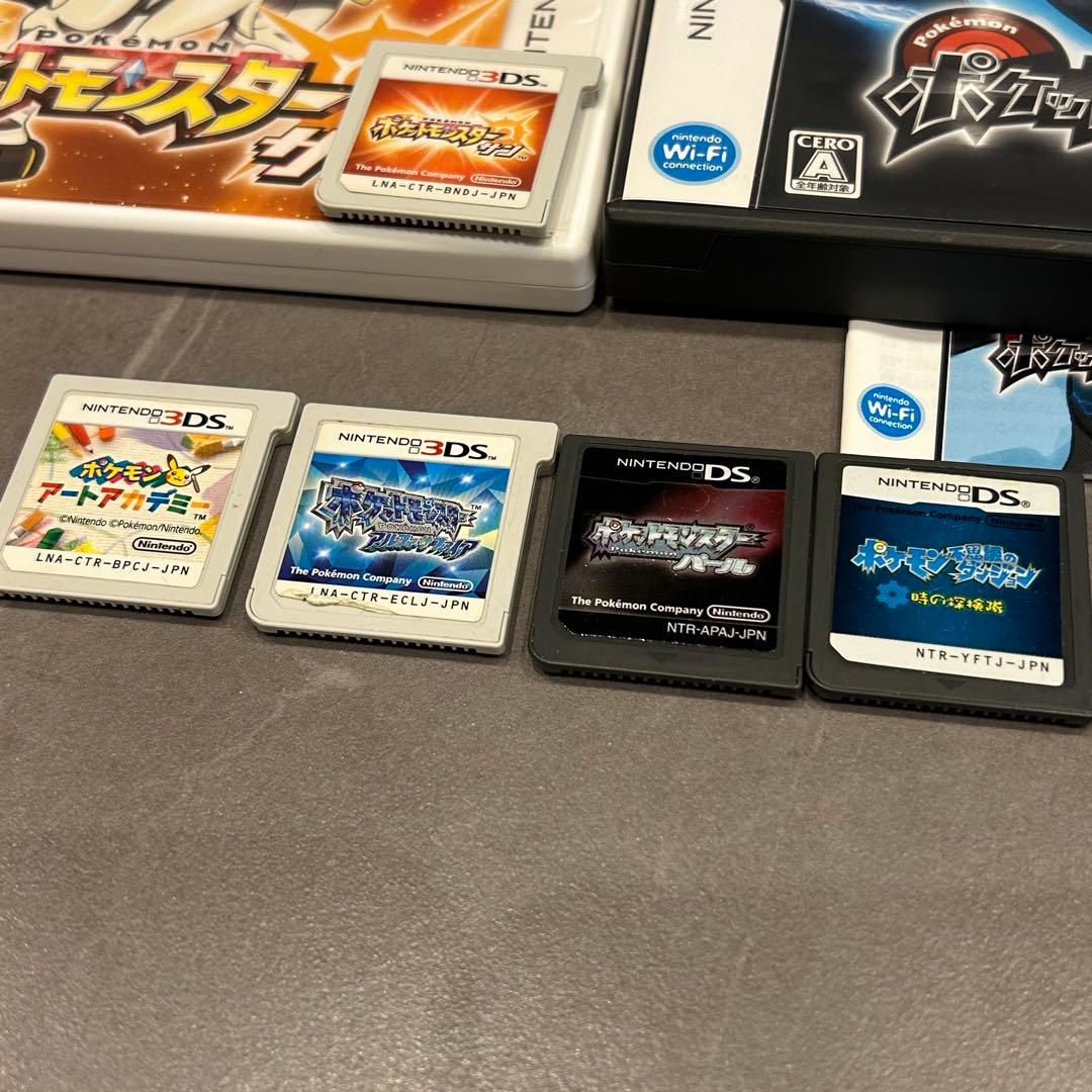 【動作確認済】3DS DS ポケットモンスター 6本セット