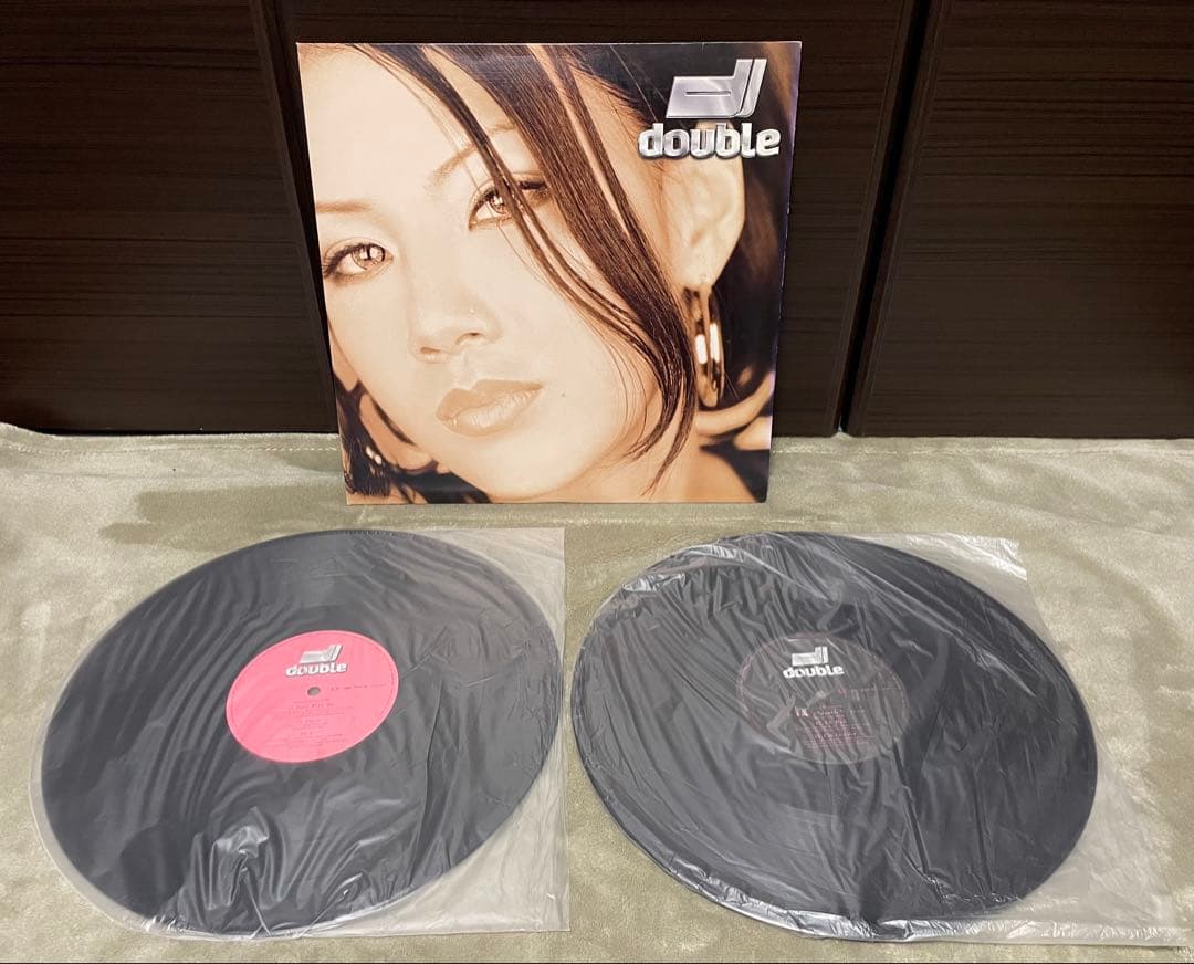 【美品】DOUBLE / double / レコード2枚組　レア盤