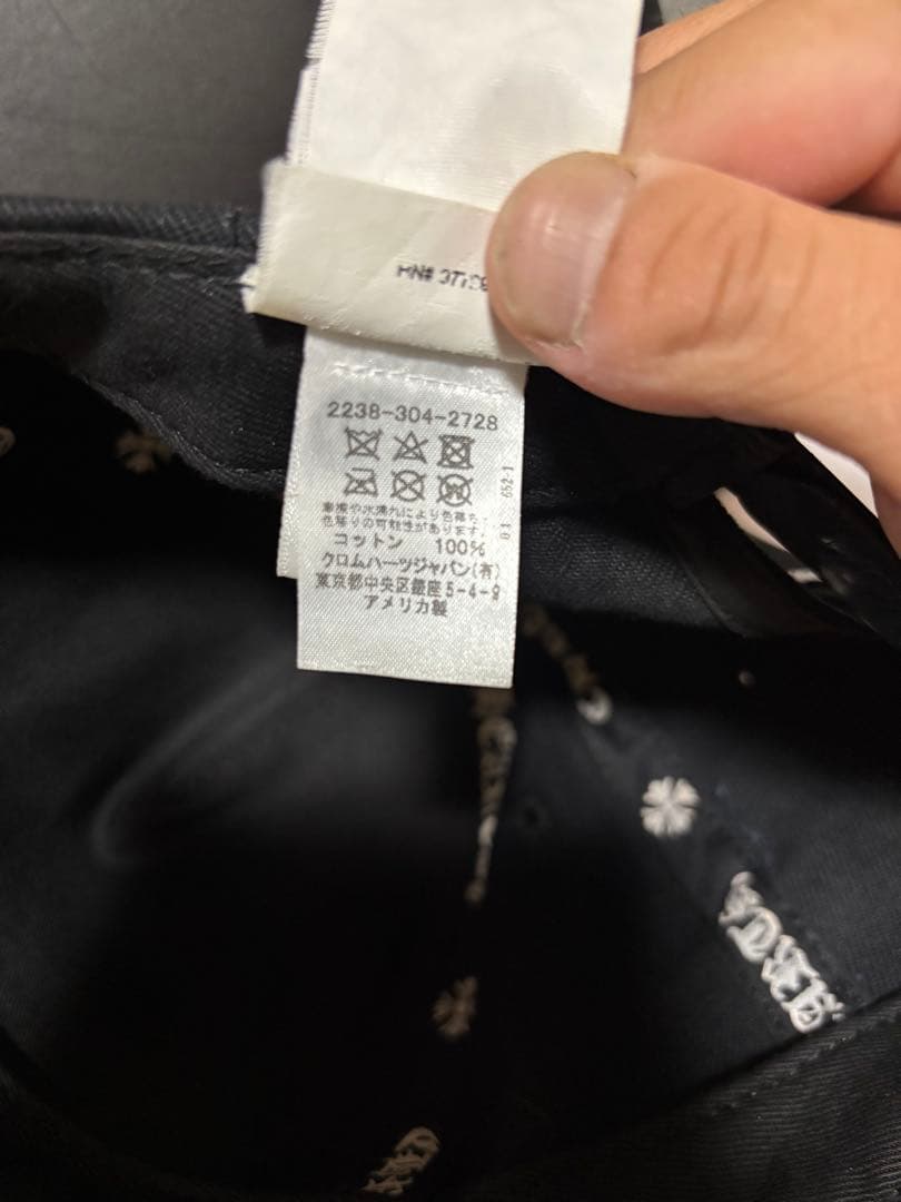 ★クロムハーツキャップ★ スクロールロゴ　国内正規品