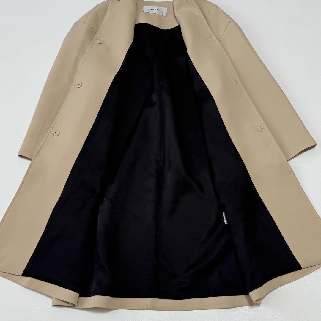 6.6万✨ ADORE アドーア トリプルクロスコート 春 日本製 近年モデル