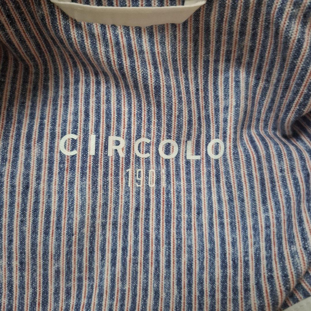 CIRCOLO ストライプ テーラードジャケット