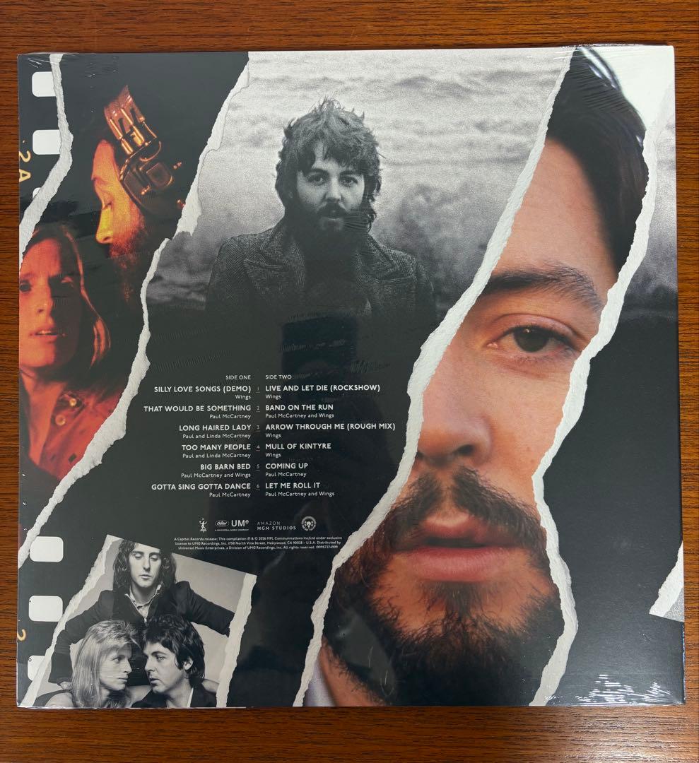 【3500枚限定】Paul McCartney MAN ON THE RUN