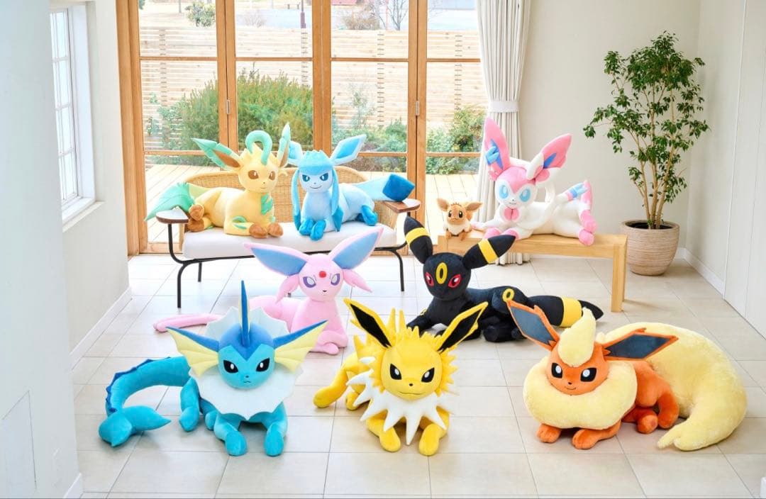 ポケモンセンター　ニンフィア　ぬいぐるみ　等身大