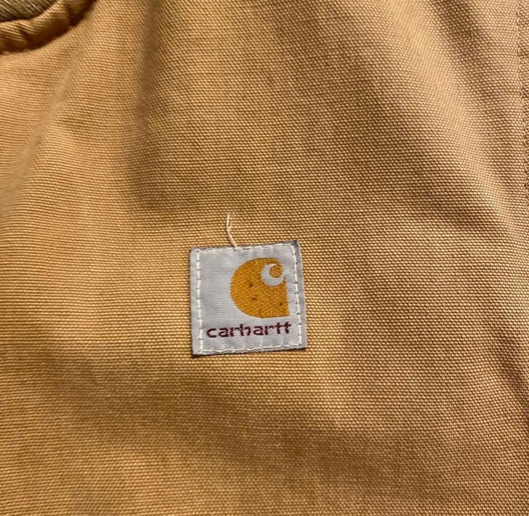 ☆Carharttカーハート☆80s☆ダックベスト☆ブラウン☆