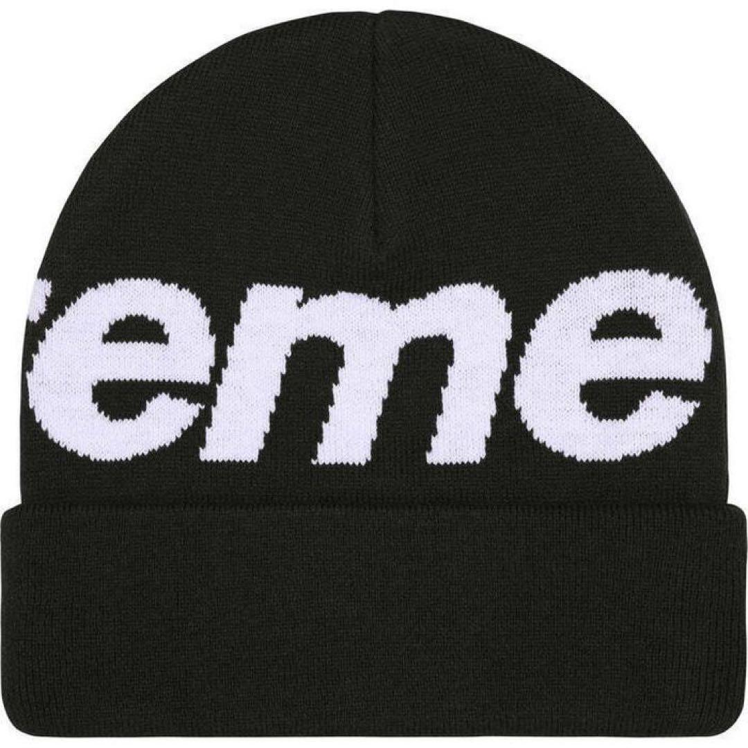 早い者勝ち！ Supreme ニット帽 ブラック 2025