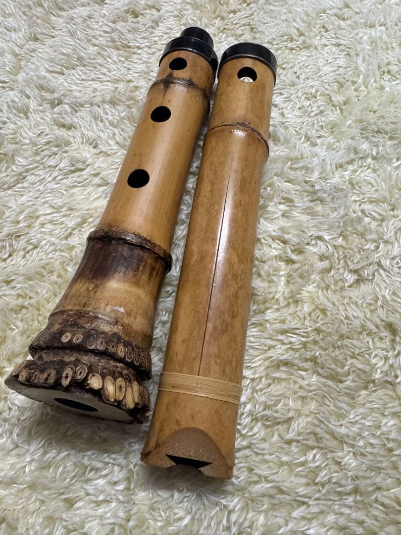 【竹治印】　尺八　42センチ