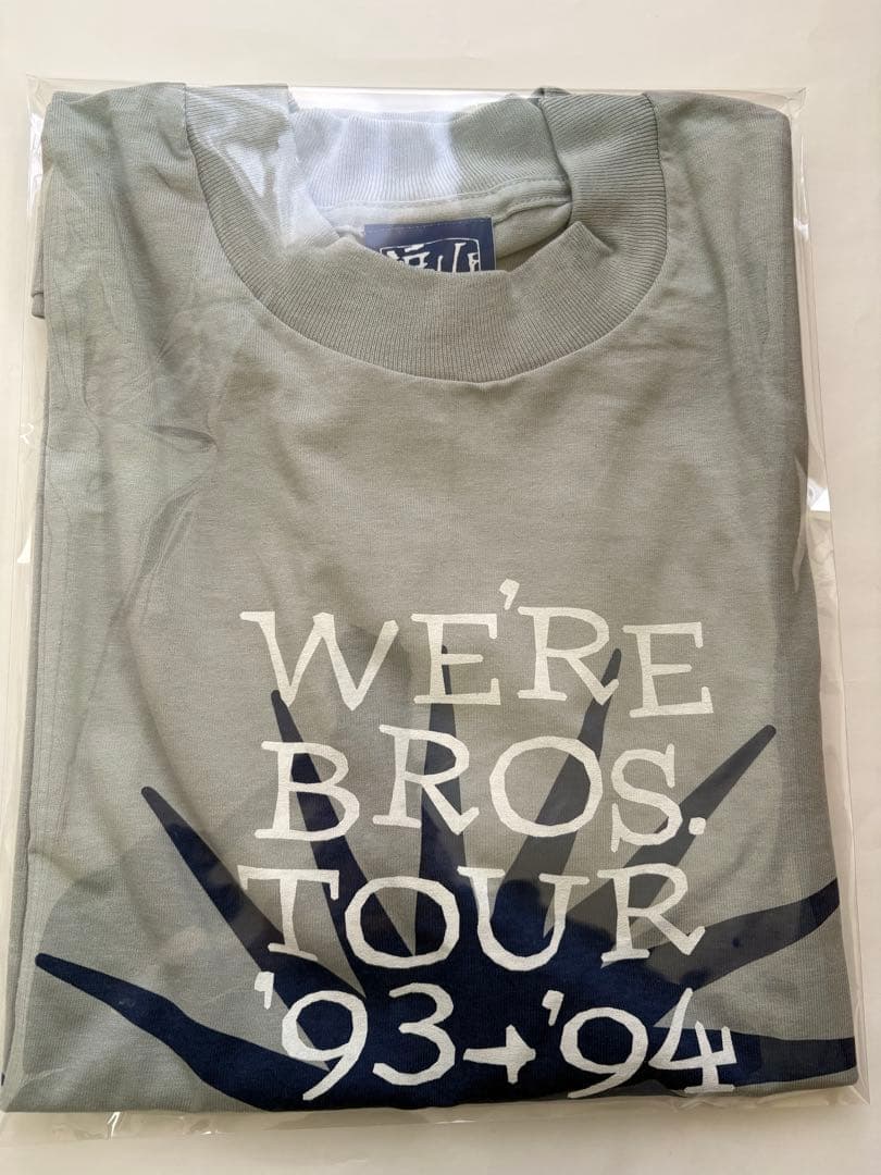 福山雅治　WE'RE BROS.TOUR '93-'94 Tシャツ タオル