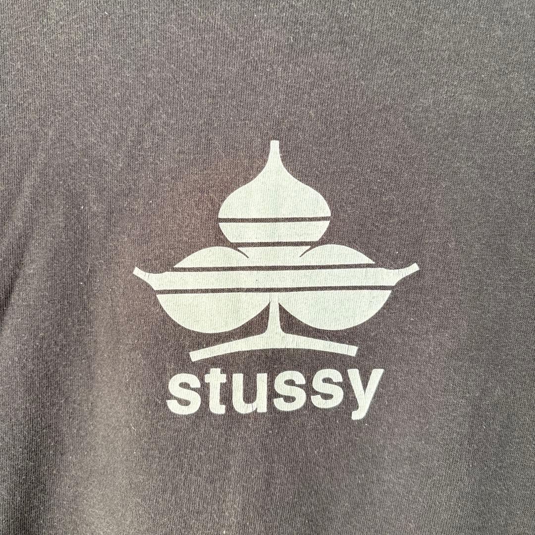 stussy USA製ダークグレー Tシャツ 半袖