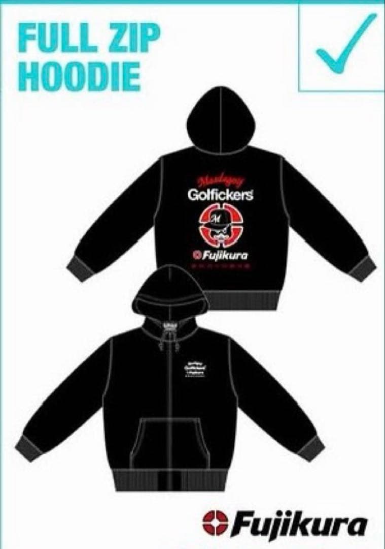 【新品・未使用】Golfickers×Masdagolf コラボ パーカー XL