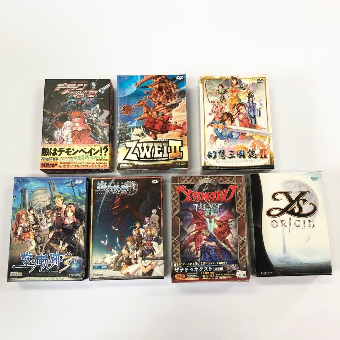 Windows PCGAME Ys イース 英雄伝説 西風の狂詩曲等　21本