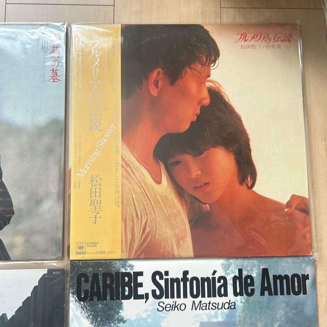 松田聖子 主演映画サントラLPレコード 4セット