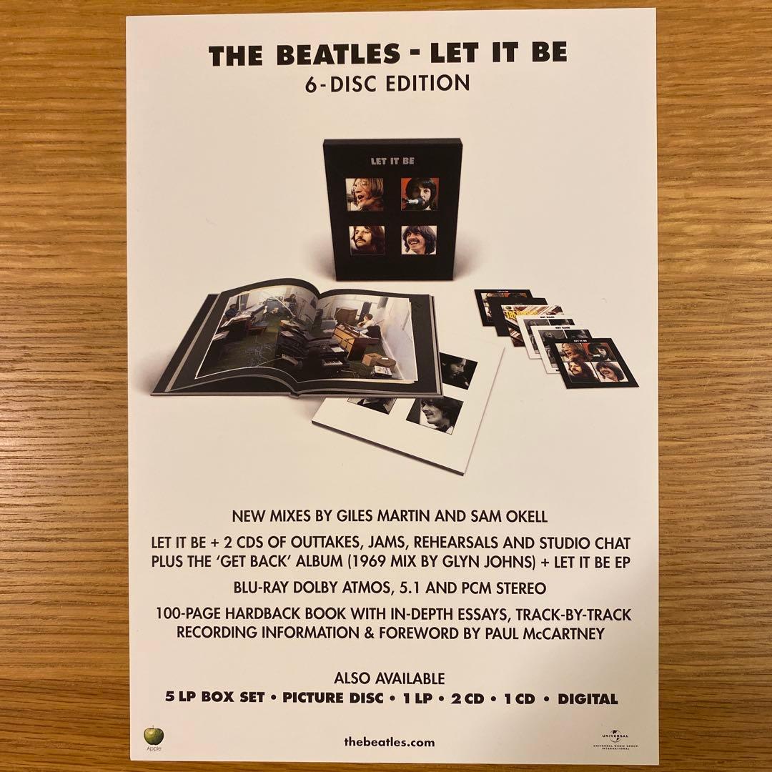 洋楽 Beatles LET IT BE Anniversary Edition
