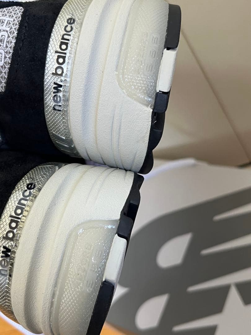 未使用 New Balance M992BK 26.5cm ブラック/グレー