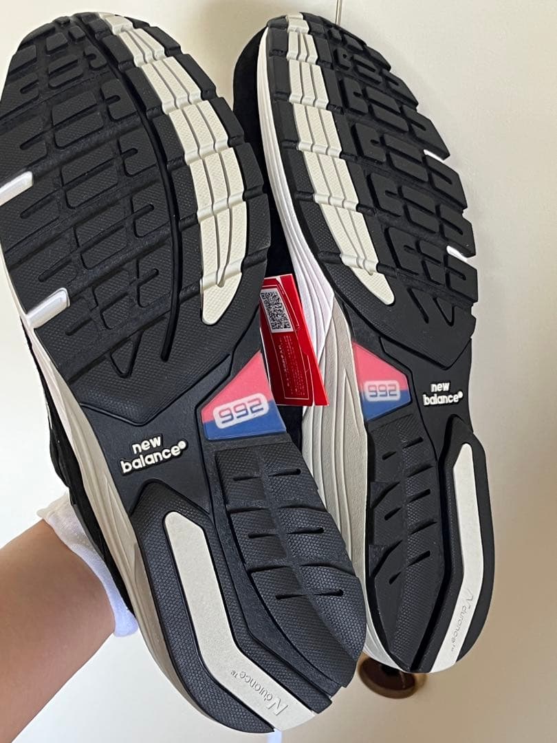 未使用 New Balance M992BK 26.5cm ブラック/グレー