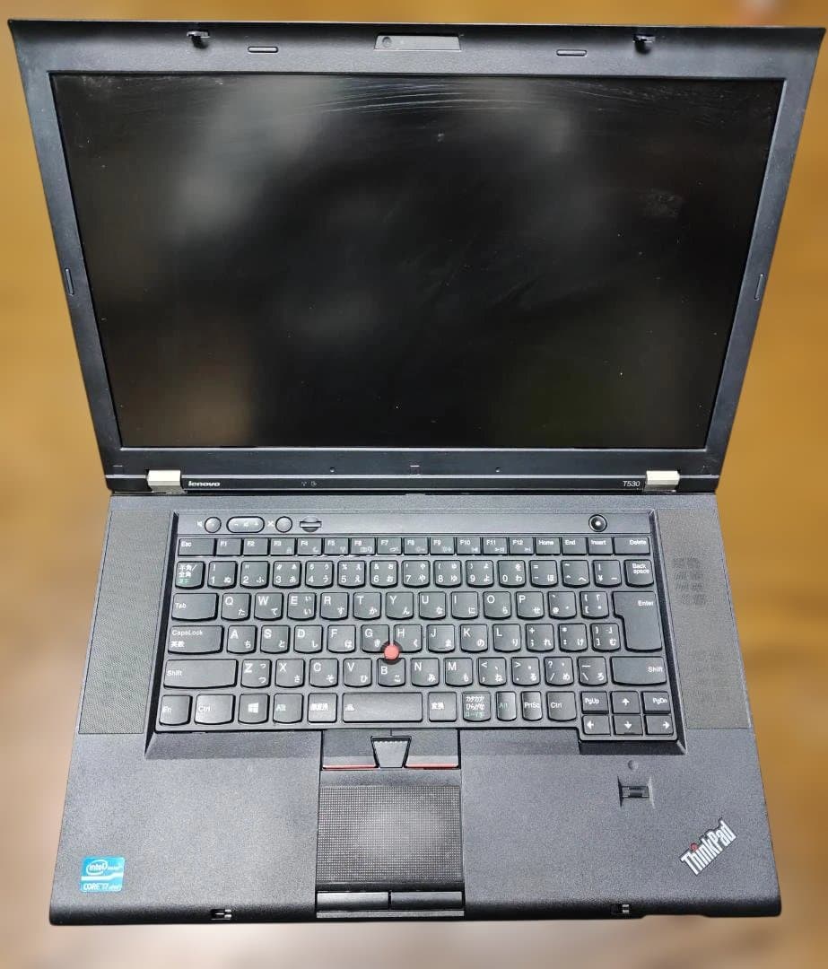 Windowsノート本体 Lenovo ThinkPad T530 15.6 i7 8GB SSD