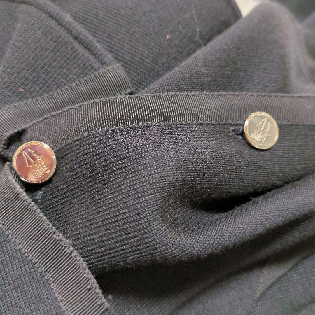 Salvatore Ferragamo／ジャケット　ウール　イタリア製　ブラック