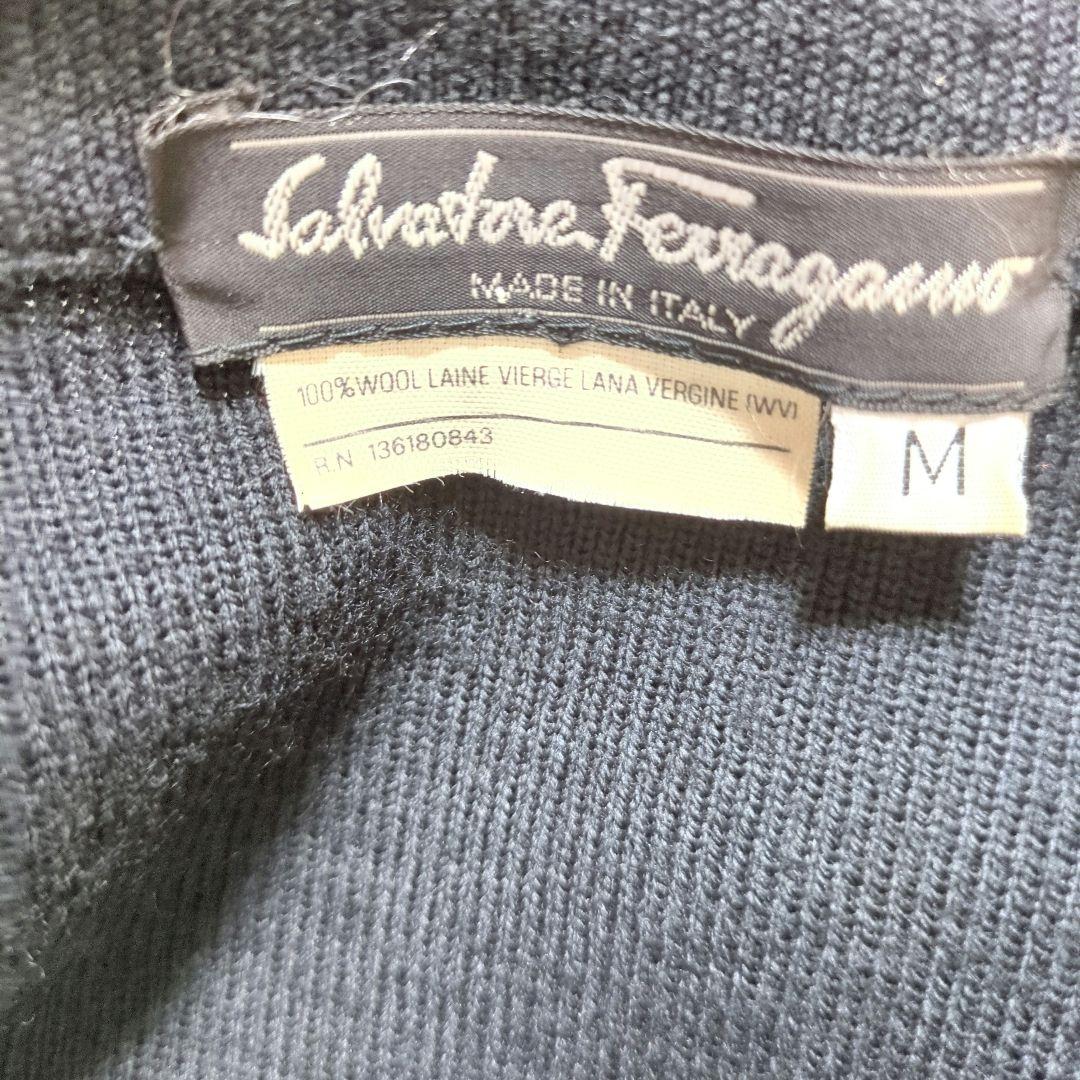 Salvatore Ferragamo／ジャケット　ウール　イタリア製　ブラック