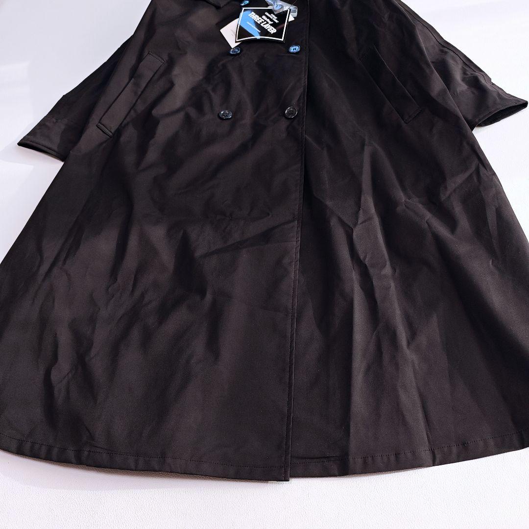 FORME 東原亜希 スタンドカラーロングコート 1 未使用 タグ付き 美品 黒