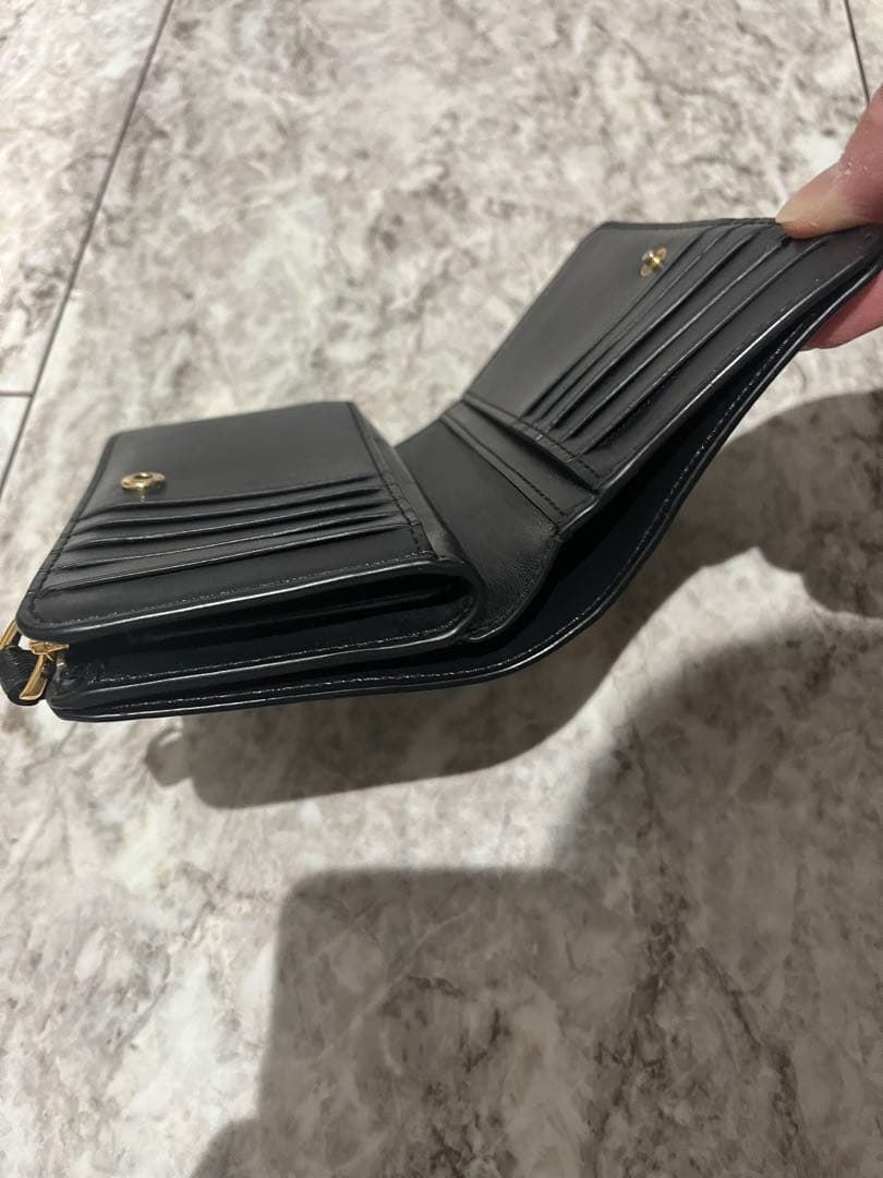 P*r様 MARC JACOBS ブラック 二つ折り財布　新品未使用