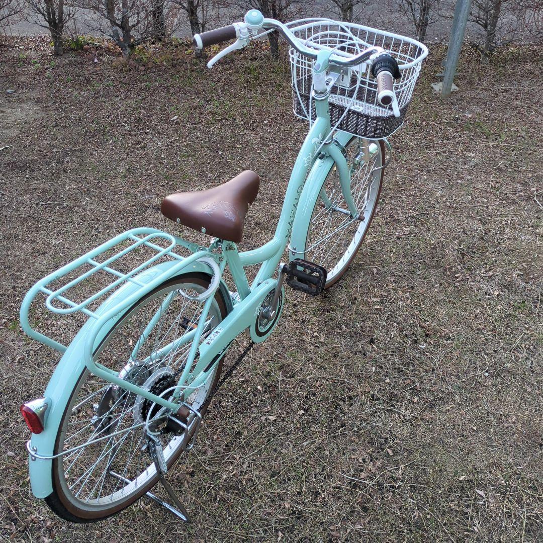 ジュニアシティサイクルMAHALO　22インチ 【引き取り限定】