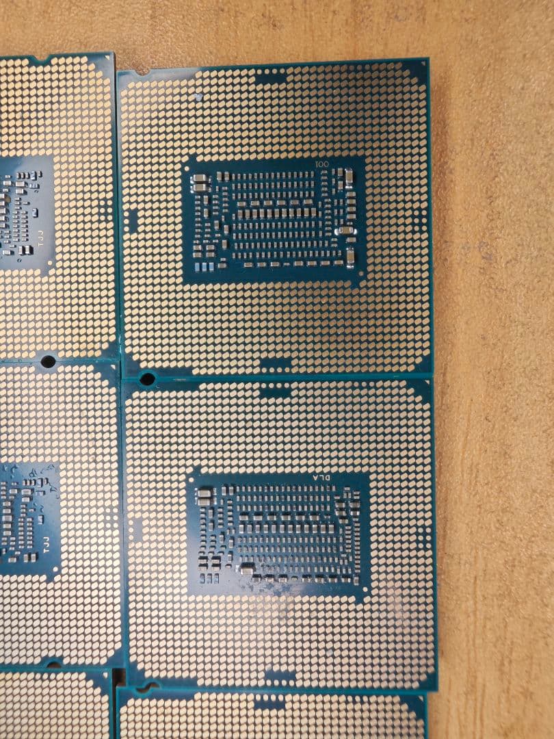 F*1様 Intel CPU 8枚 セット