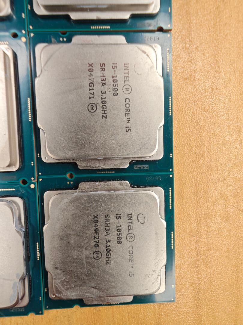 F*1様 Intel CPU 8枚 セット