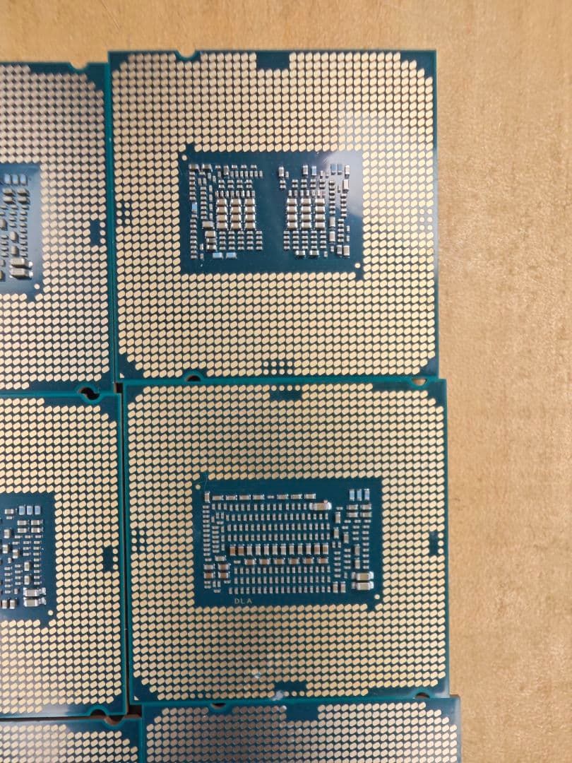 F*1様 Intel CPU 8枚 セット