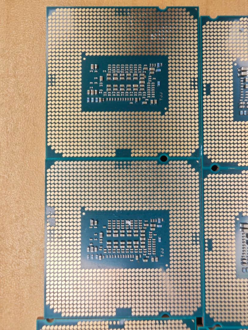 F*1様 Intel CPU 8枚 セット