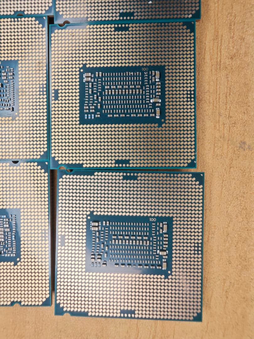 F*1様 Intel CPU 8枚 セット