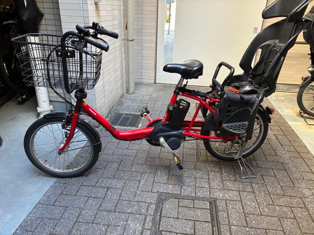 <部長> 電動アシスト自転車 チャイルドシート付き(都内近郊限定)