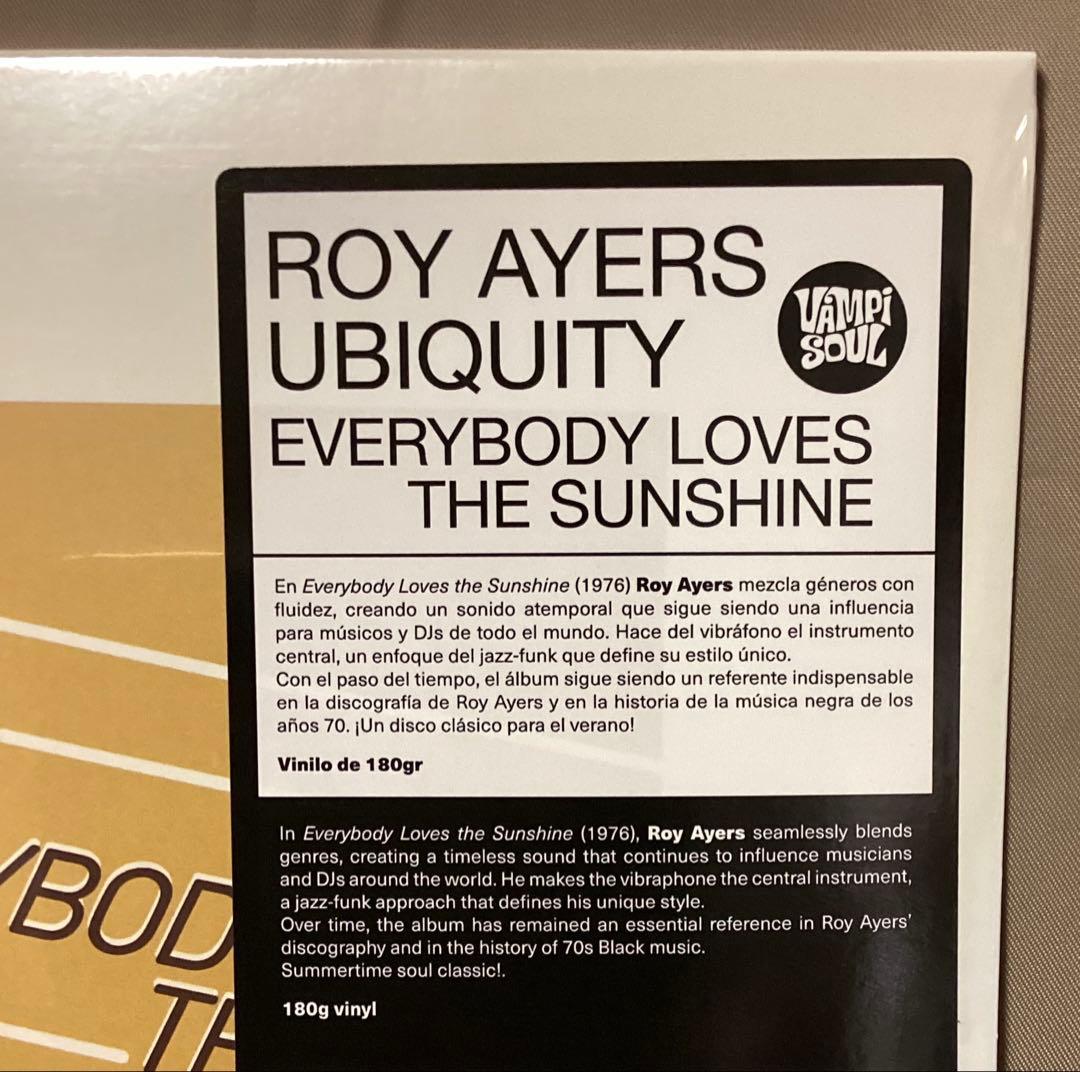 新品未開封Roy Ayers Everybody…LPレコード 高音質180g盤