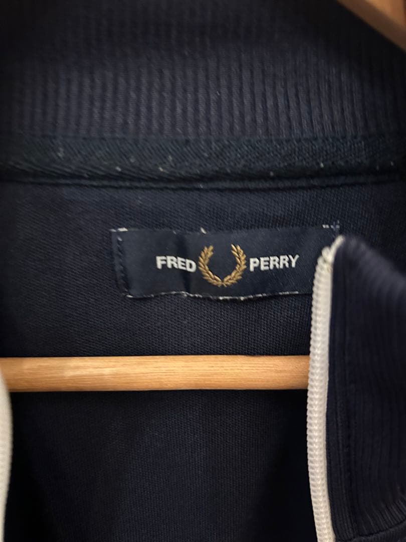 FRED PERRY ネイビー トラックジャケット