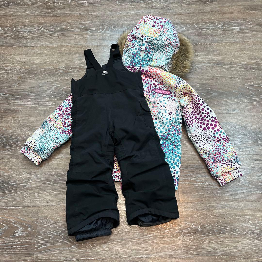 バートン　美品　ウェア　ボード　女の子スキーウェア　100 ヒブパンツ