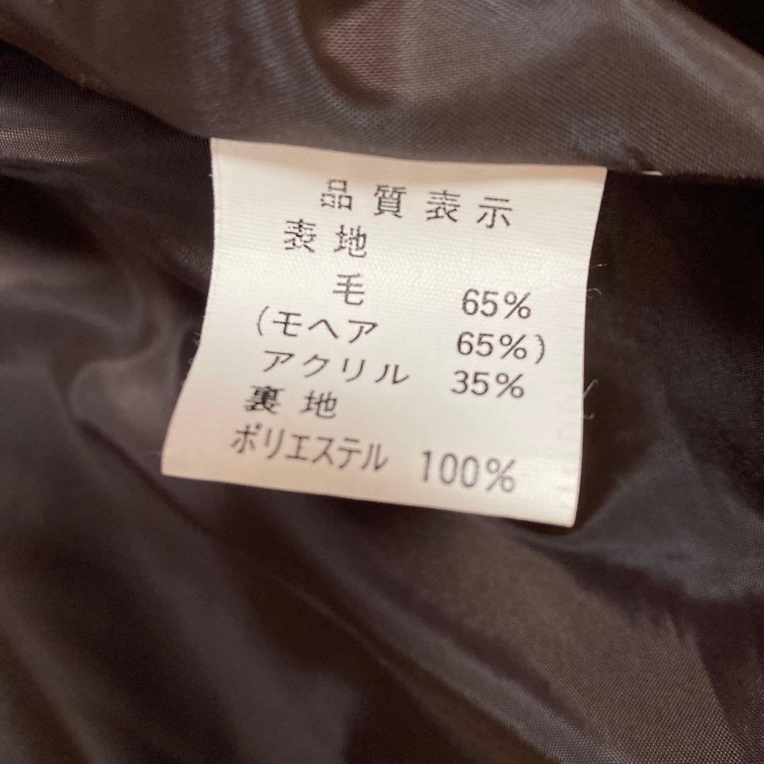 野茂むぎ様✨美品✨Piccola conte ビジュー　モヘヤ混　ニット　コート