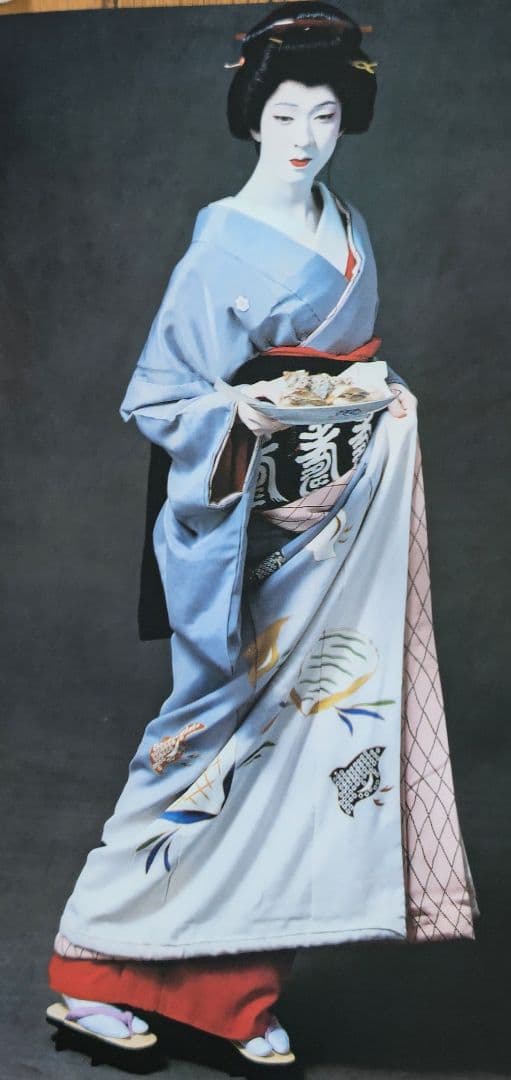 坂東玉三郎（1978年） 篠山紀信　サイン入り