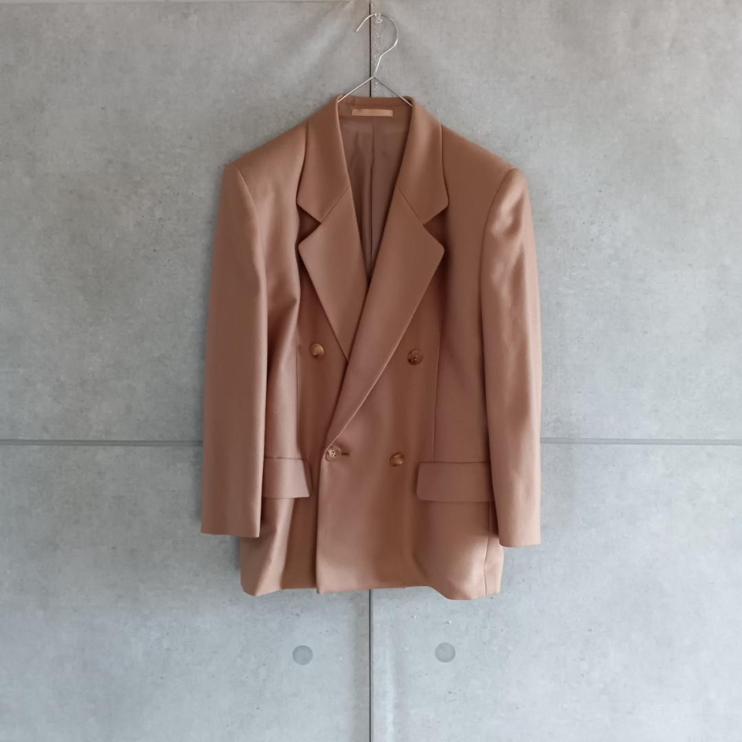 BURBERRY バーバリー カシミヤ混 ダブル　ジャケット X4446