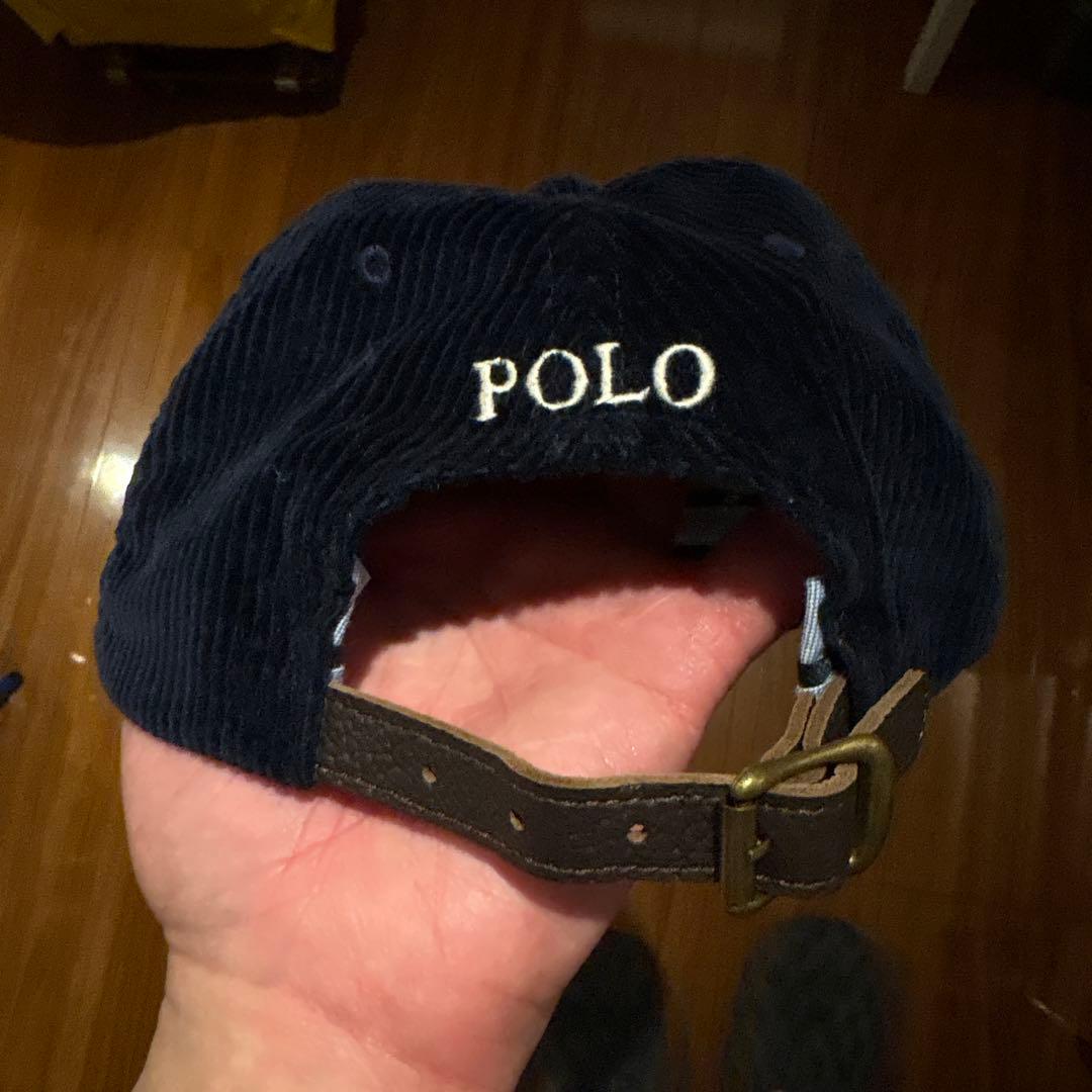 POLO コーデュロイ　キャップ