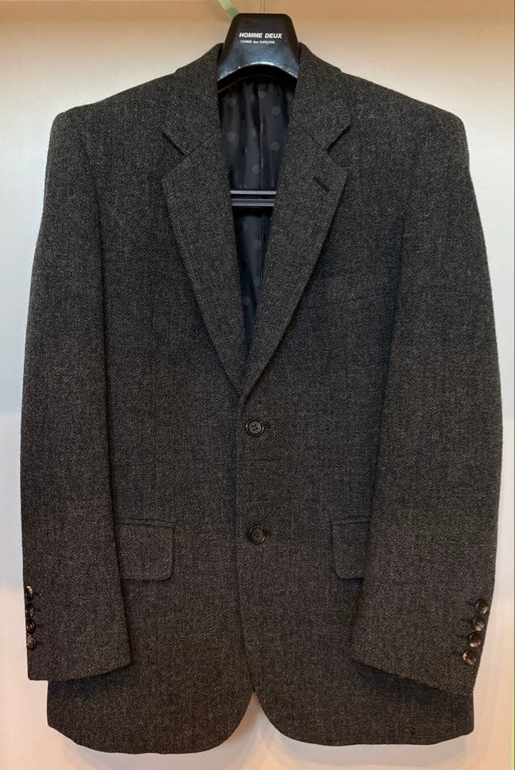 特価COMME des GARCONS 美品ダークグレースーツ　パンツ2本セット