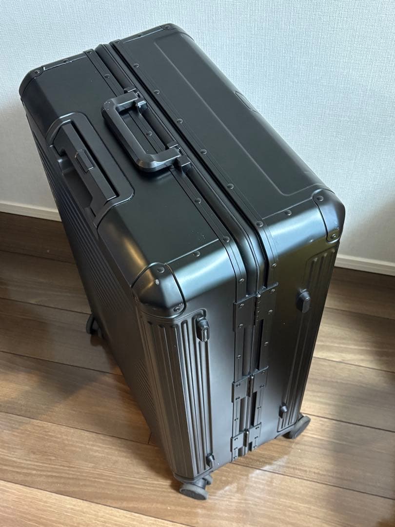 トラベライト スーツケース アルミフレーム Lサイズ 100L ブラック