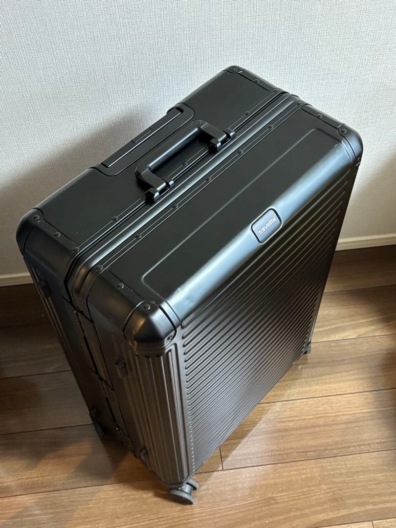 トラベライト スーツケース アルミフレーム Lサイズ 100L ブラック
