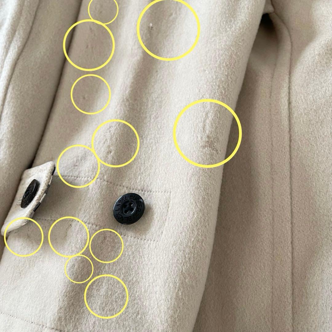 BURBERRY BLACK LABEL 裏地ノバチェック ダッフル 訳あり