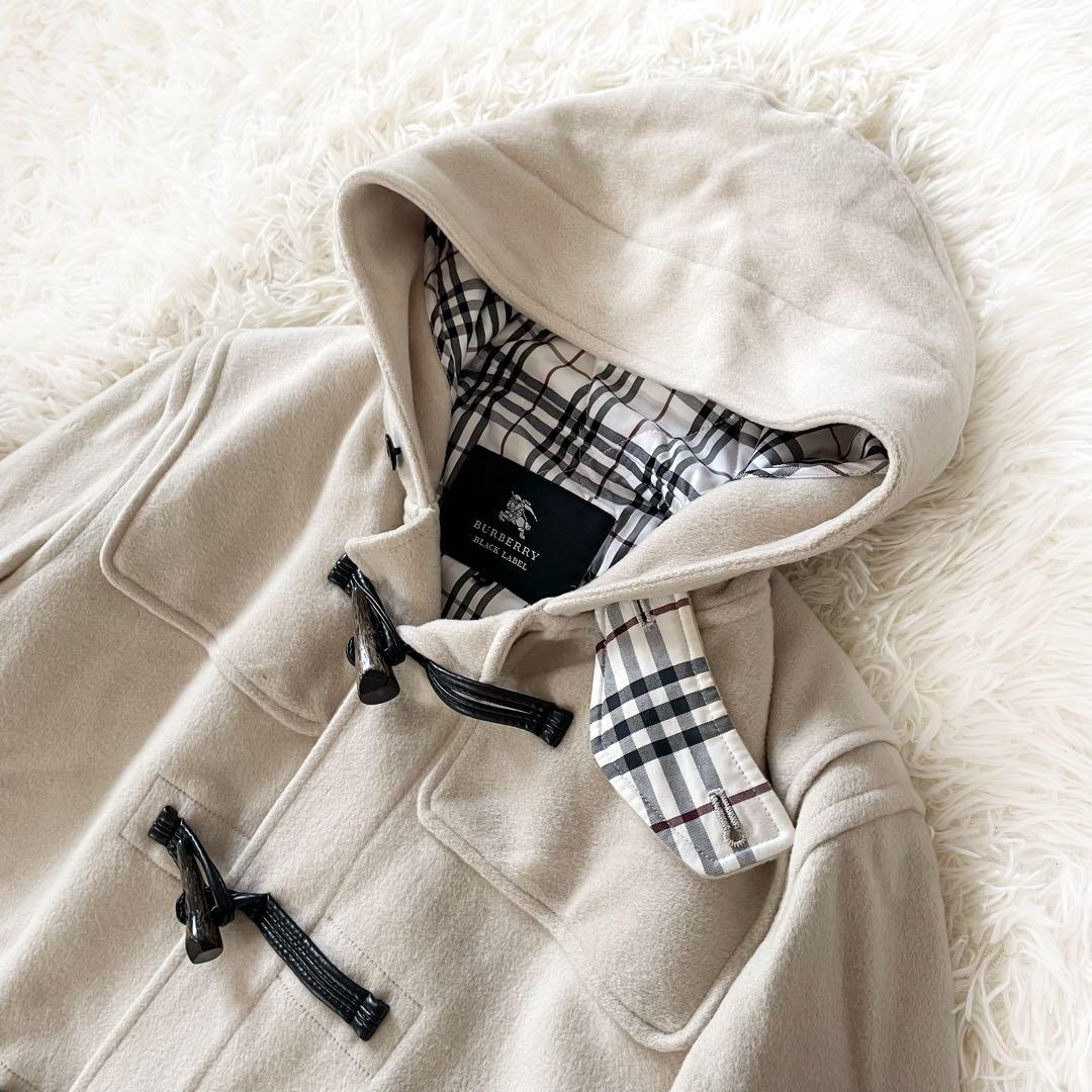 BURBERRY BLACK LABEL 裏地ノバチェック ダッフル 訳あり