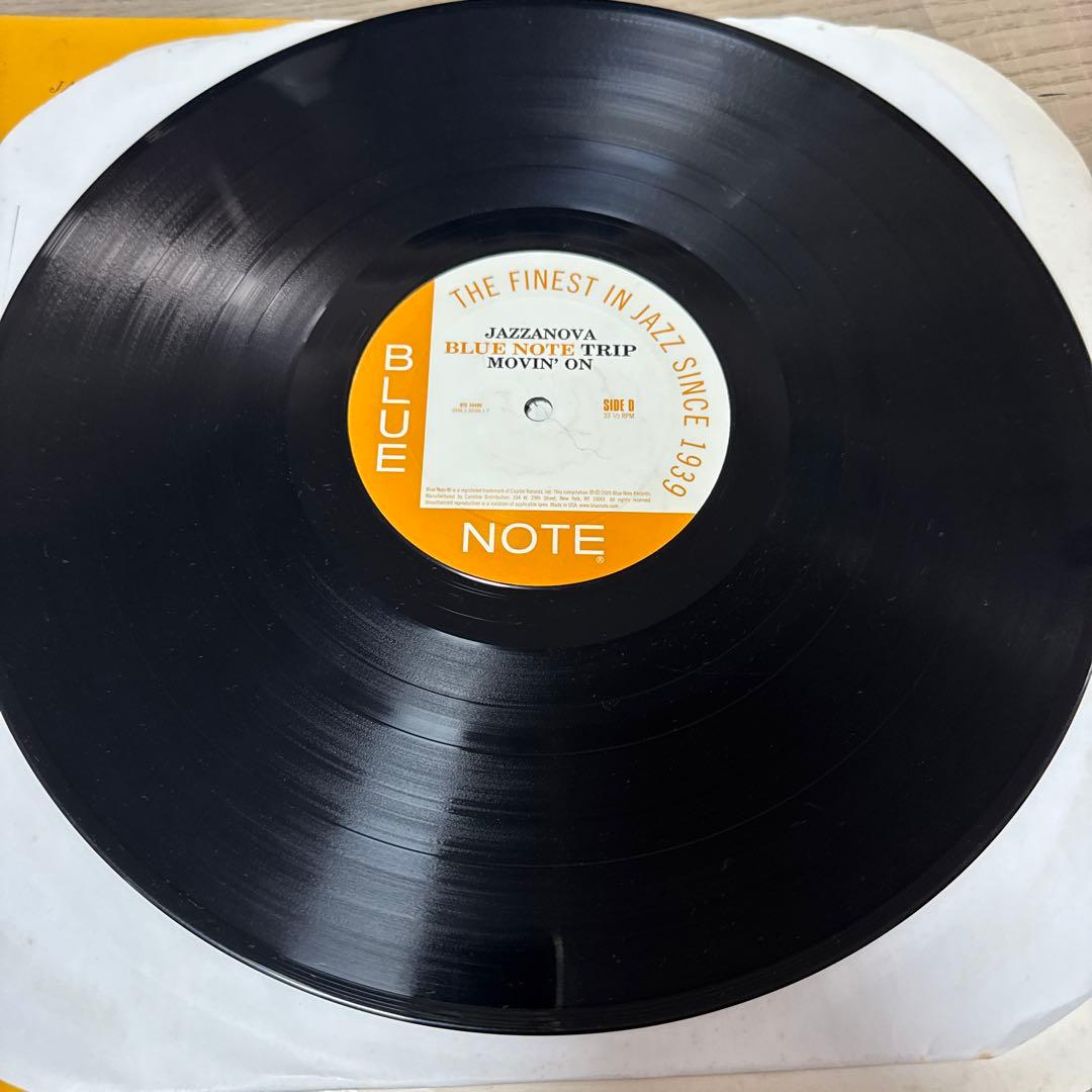 レアアナログ　BLUE NOTE TRIP JAZZANOVA LP ２枚組