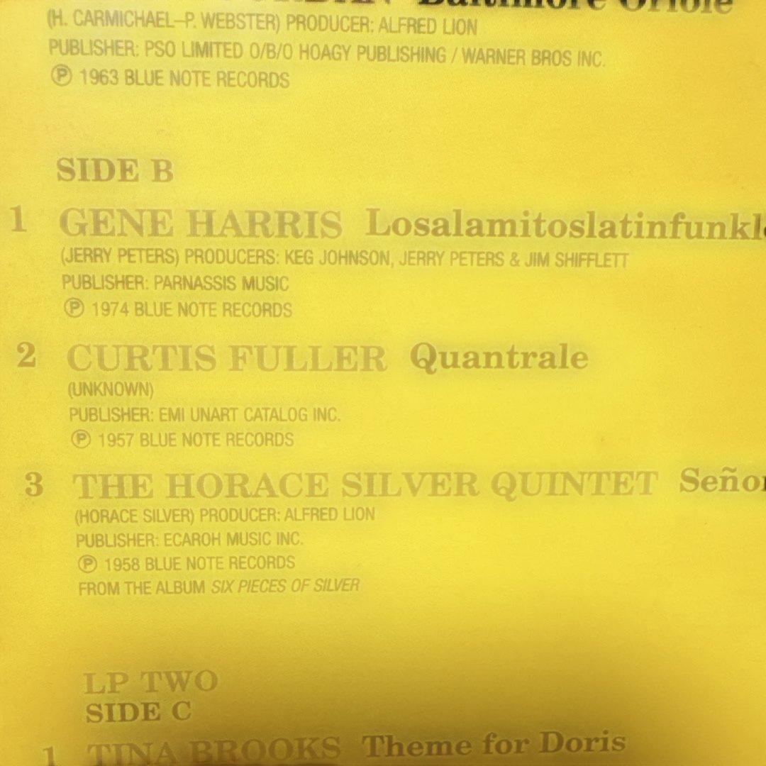レアアナログ　BLUE NOTE TRIP JAZZANOVA LP ２枚組